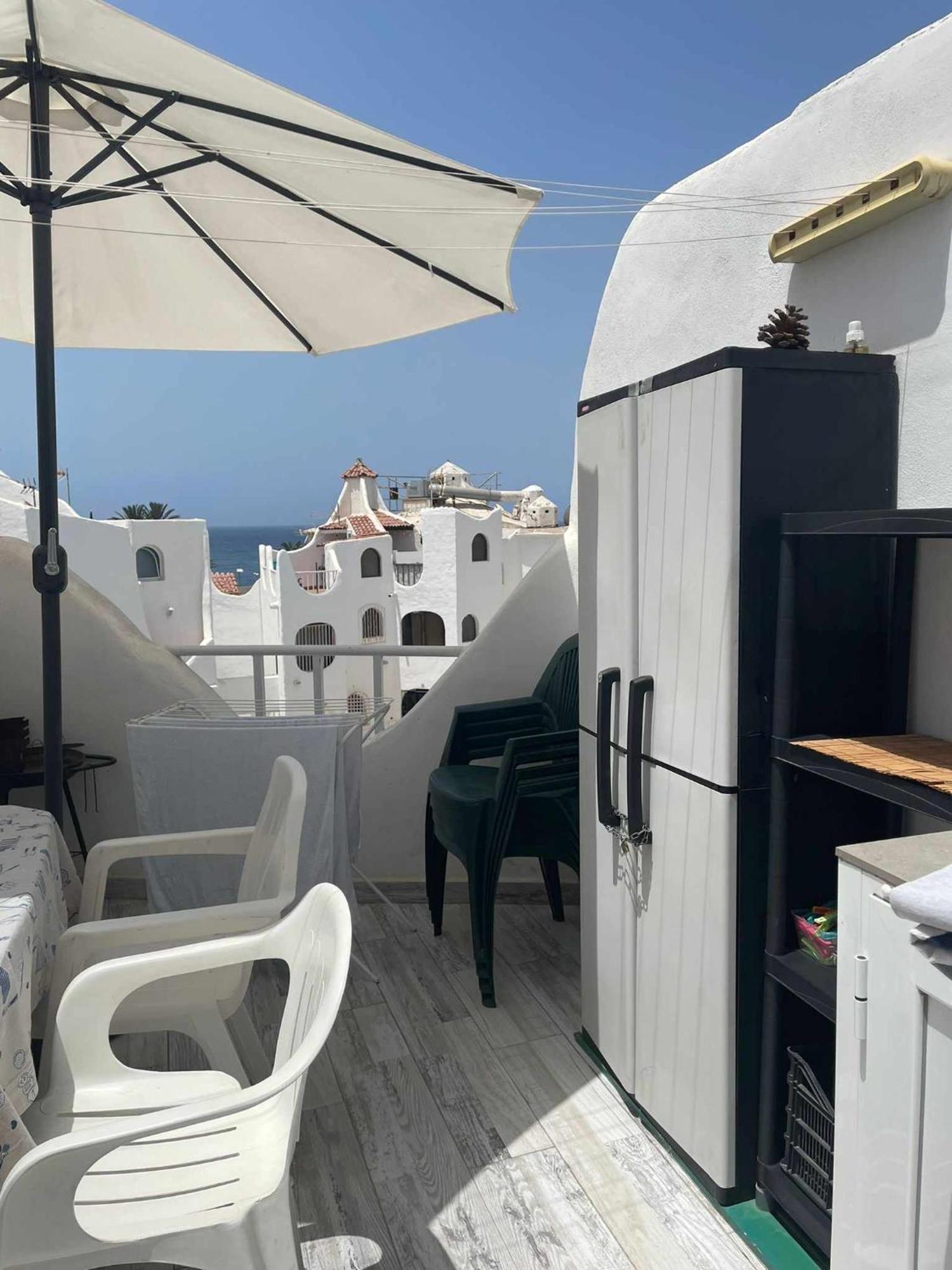 Wonderful White Appartament In Las Tortugas ปลายาเดลาสอเมริกาส ภายนอก รูปภาพ